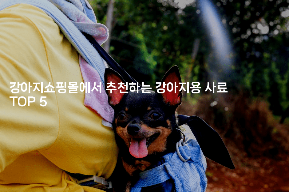 강아지쇼핑몰에서 추천하는 강아지용 사료 TOP 52-레어라이프