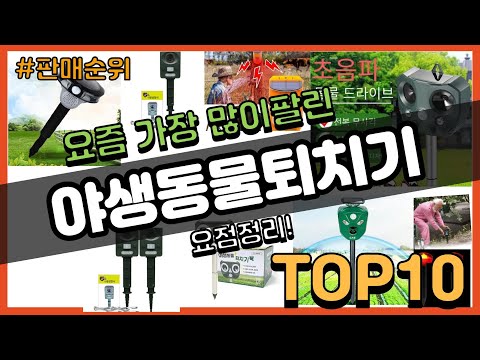 야생동물퇴치기 추천 판매순위 Top10 || 가격 평점 후기 비교